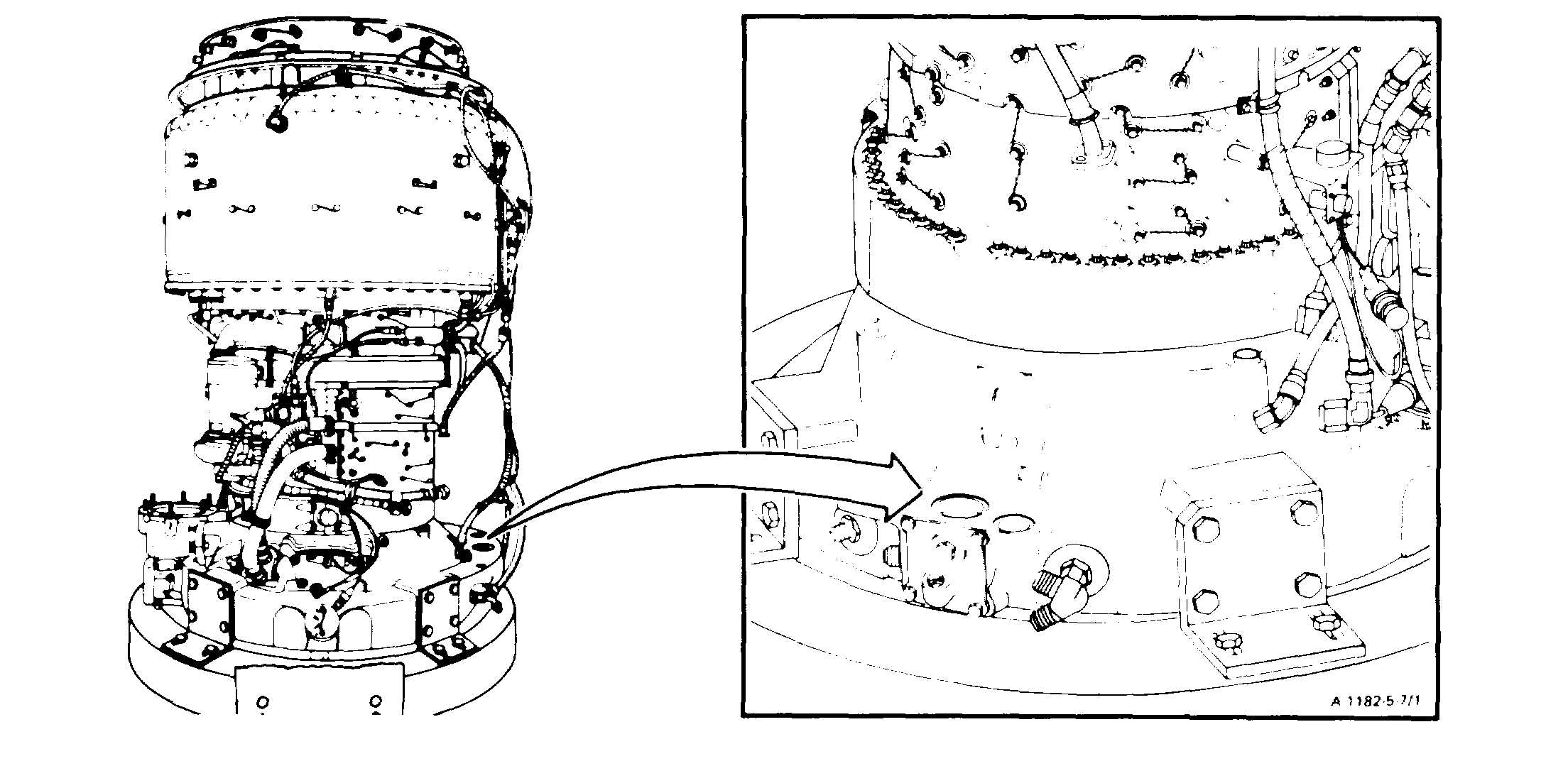 INSTALL ACCESSORY GEARBOX ASSEMBLY